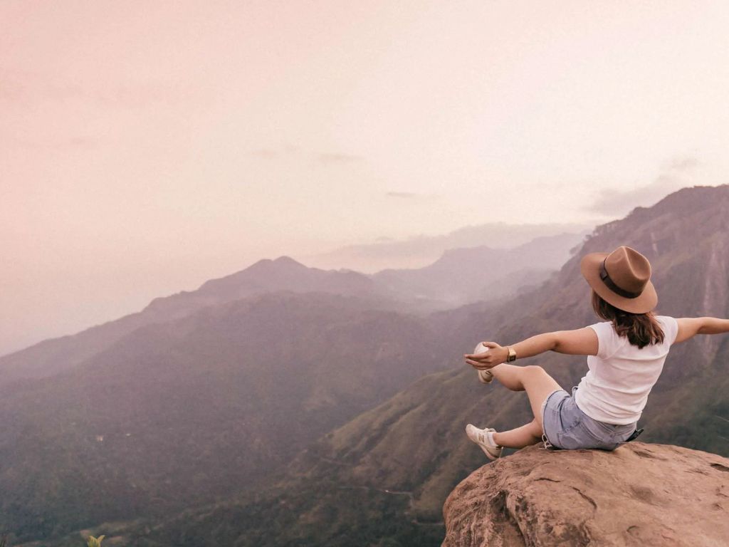 Witness the sunset from Little Adam's Peak